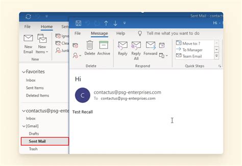 mail zurückrufen outlook|How to Recall an Email in Microsoft Outlook .